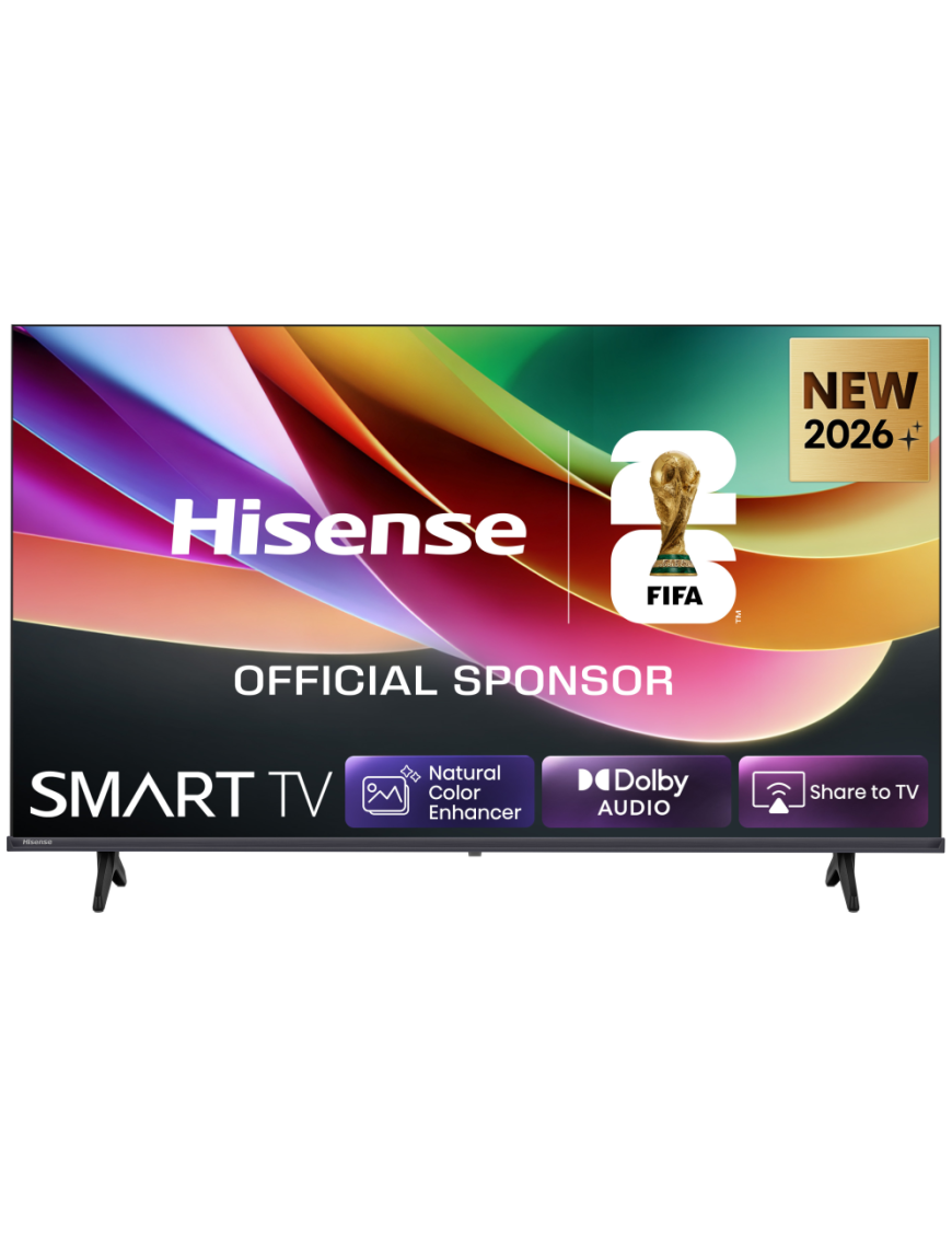 Hisense 40A4S 101,6 cm (40") Full HD Smart TV Wifi Negro 200 cd / m²