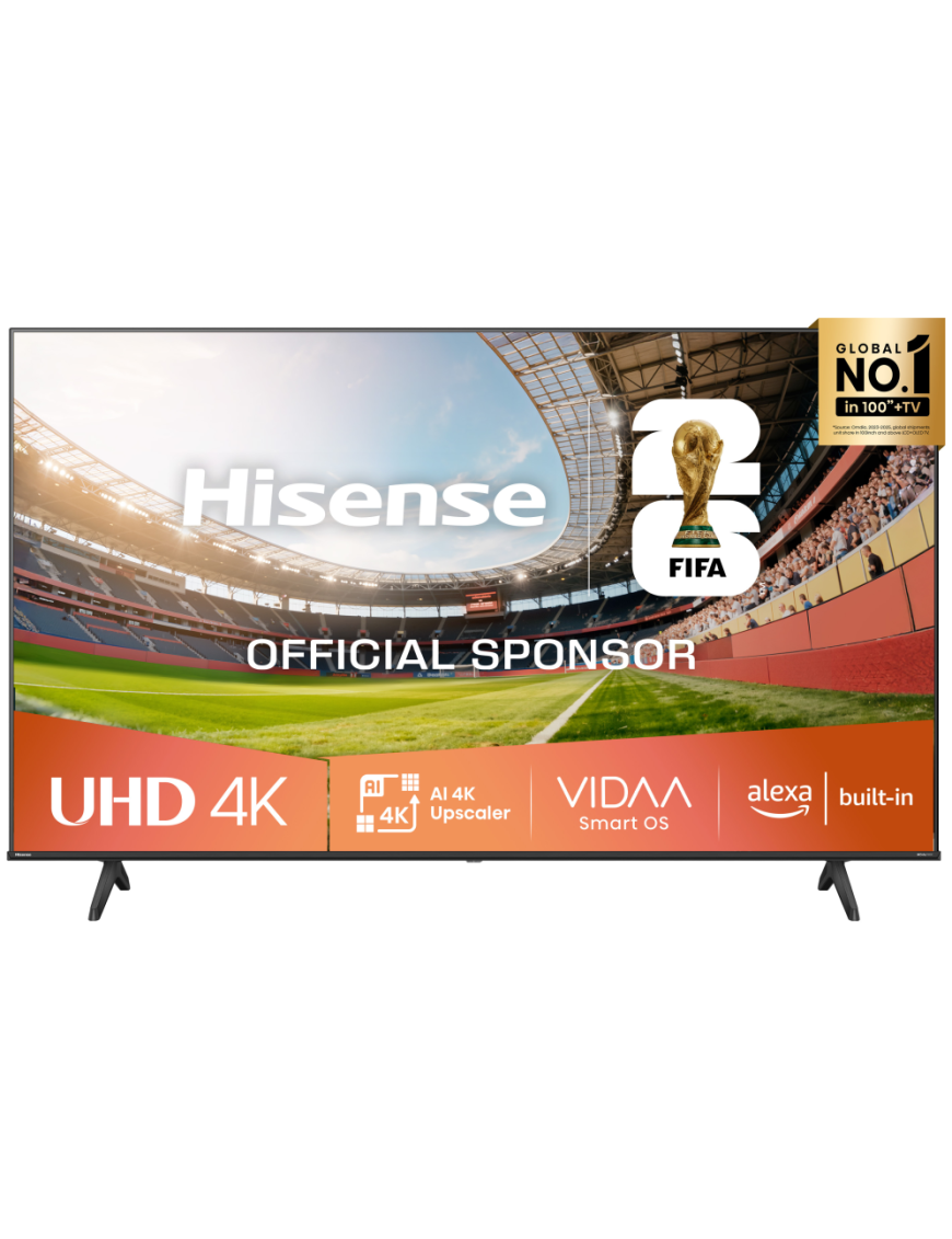 Hisense 50A6Q Televisor 127 cm (50") 4K Ultra HD Smart TV Wifi Negro 200 cd / m²