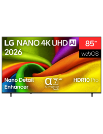 LG NANO 4K UHD AI 85NU8E0B3LA 2,16 m (85") 4K Ultra HD Smart TV Wifi Negro