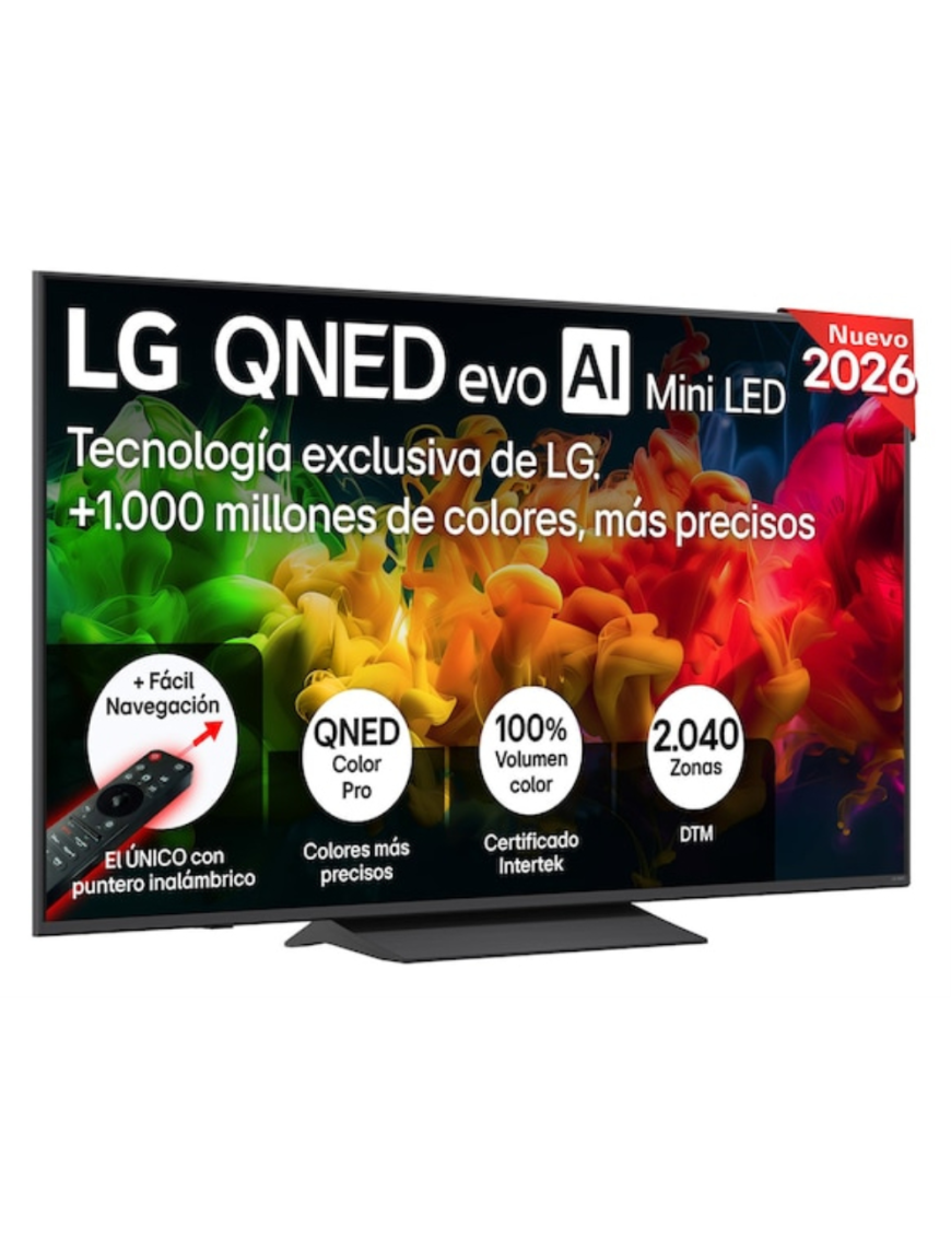 LG QNED 65QNED81B6A 165,1 cm (65") 4K Ultra HD Smart TV Wifi Negro