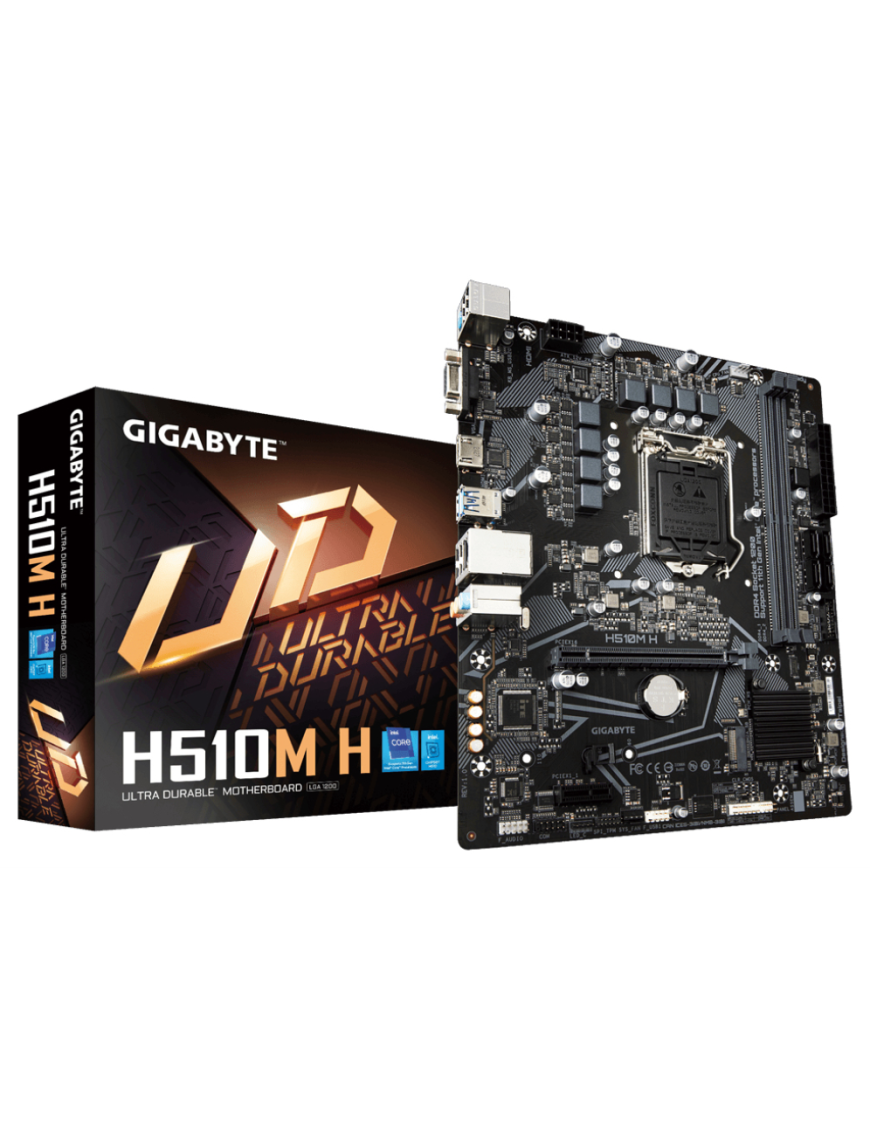 GIGABYTE H510M H placa base Intel H510 Express LGA 1200 (Socket H5) micro ATX