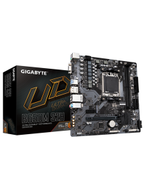 GIGABYTE B650M S2H Placa base - AMD Ryzen serie 9000, VRM de 5+2+2 fases, hasta 6400 MHz DDR5 (OC), 1xPCIe 4.0 M.2, LAN GbE, USB