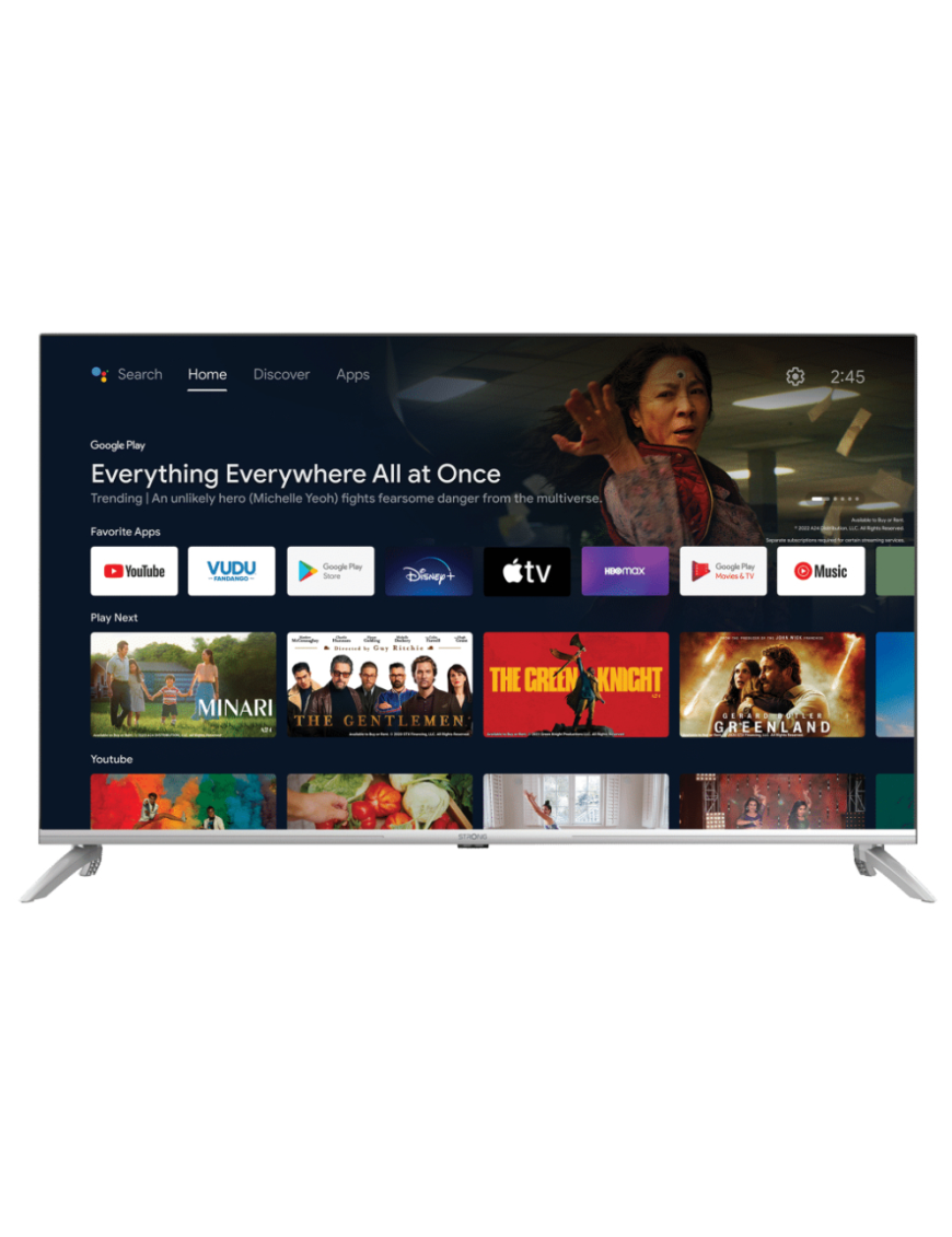 Strong 43UD6593 109,2 cm (43") 4K Ultra HD Smart TV Wifi Plata 250 cd / m²