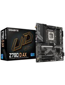 GIGABYTE Z790 D AX Placa base - Soporta CPUs Intel Core de 14ª generación, VRM digital de 12+1+1 fases, hasta 7600MHz DDR5 (OC)