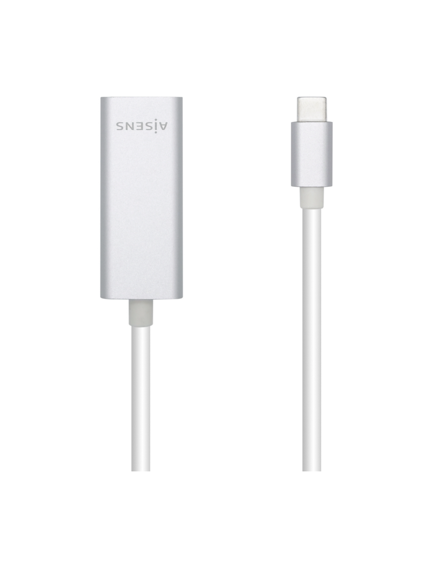 AISENS Conversor USB3.1 Gen1 USB-C A Ethernet Gigabit 10/100/1000 Mbps, 15 cm