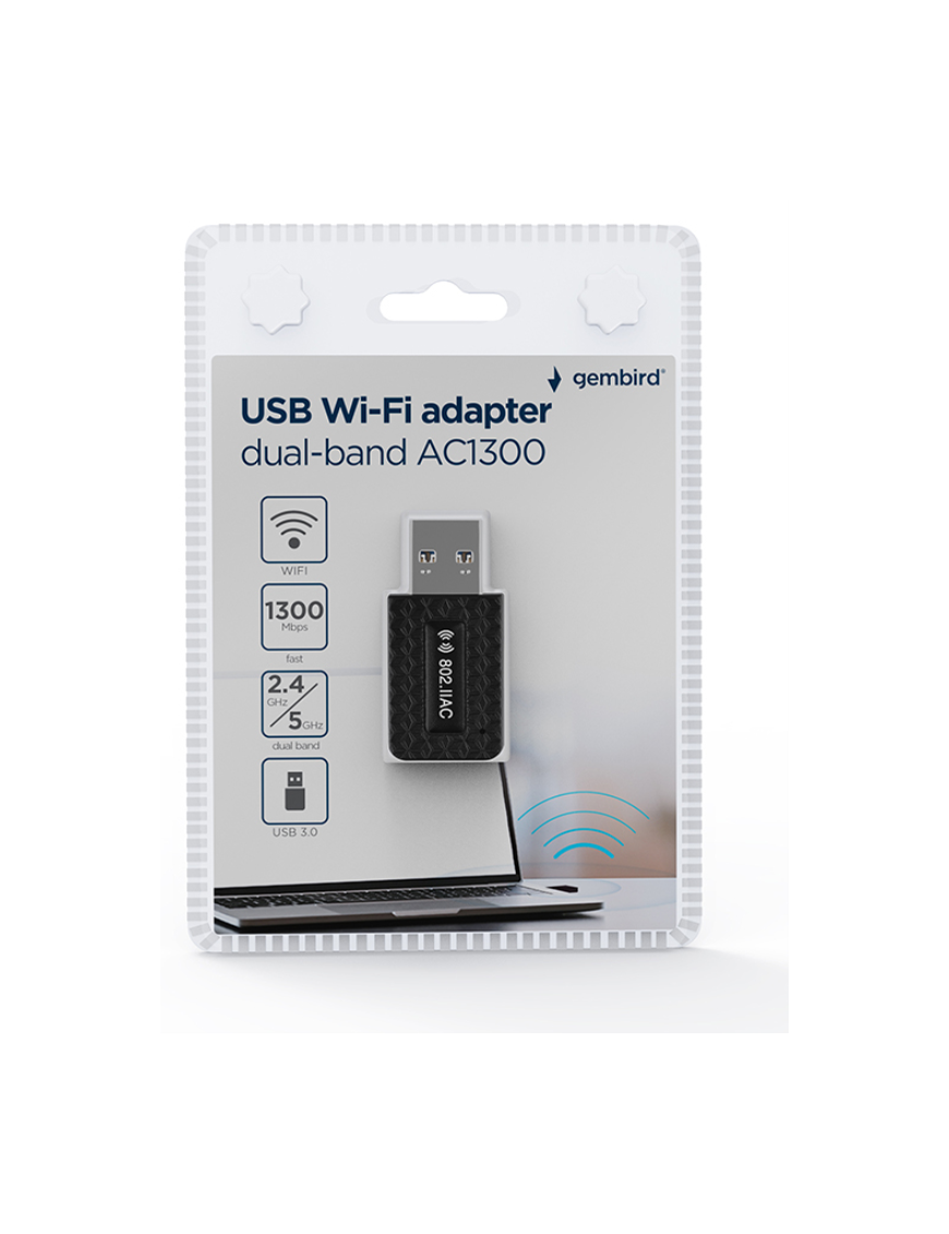 Gembird AC1300 WLAN 867 Mbit/s