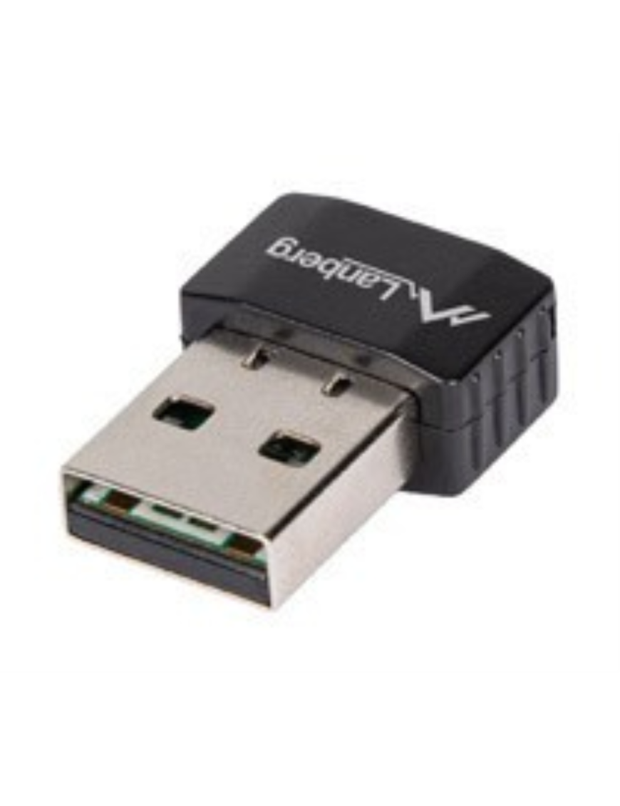 Lanberg NC-AX300-WI adaptador y tarjeta de red WLAN 300 Mbit/s