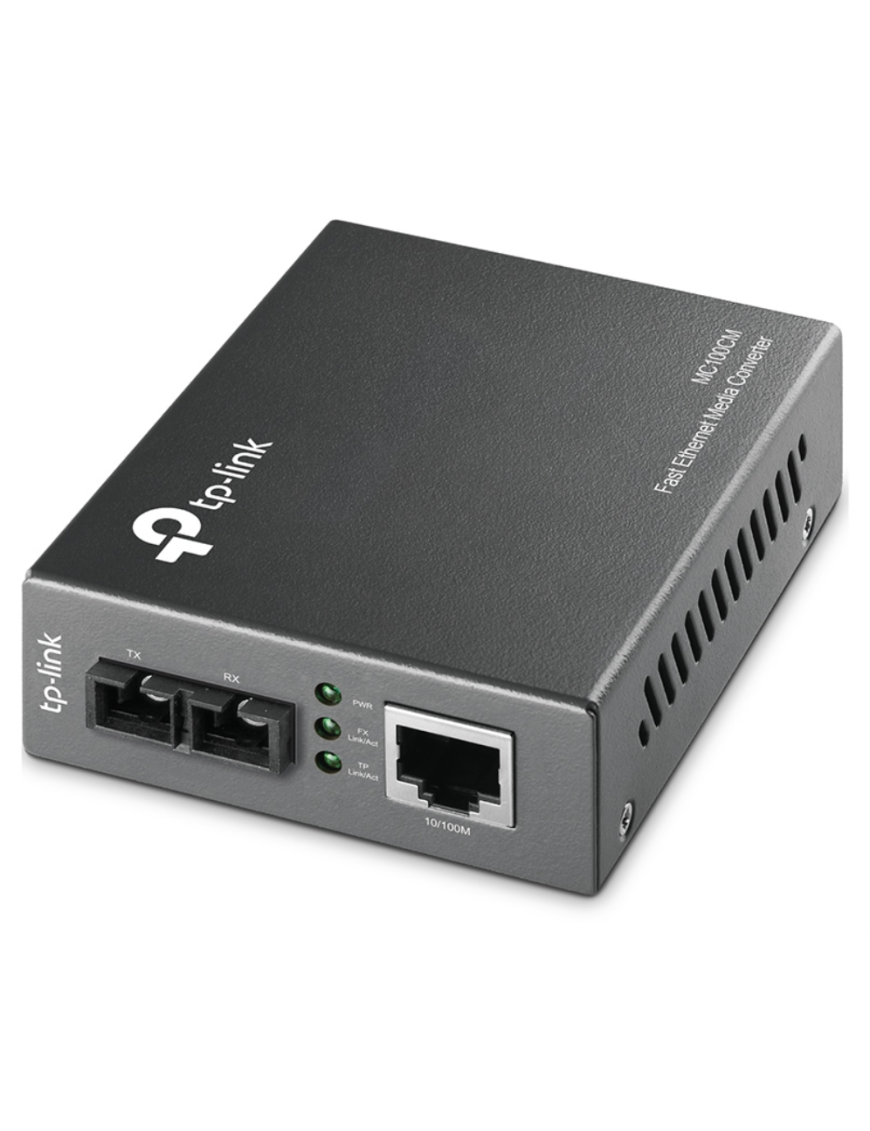 TP-Link MC100CM convertidor de medio 1000 Mbit/s 1310 nm Negro