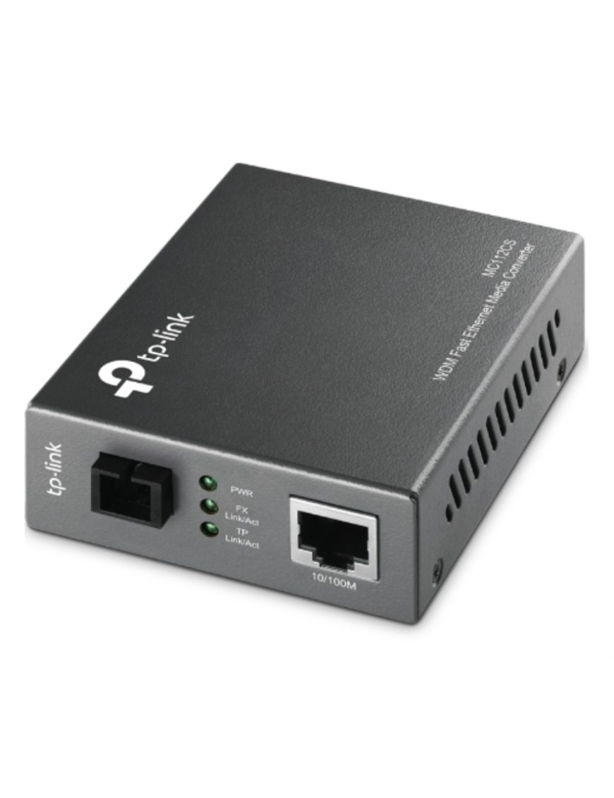TP-Link MC112CS convertidor de medio 1000 Mbit/s 1550 nm Negro