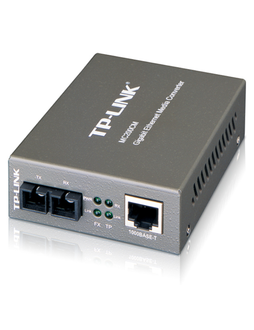 TP-Link MC200CM convertidor de medio 1000 Mbit/s 850 nm Multimodo Negro