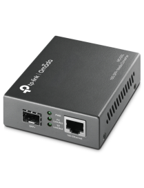 TP-Link Omada MC420L convertidor de medio 10000 Mbit/s Multimodo, Monomodo Negro