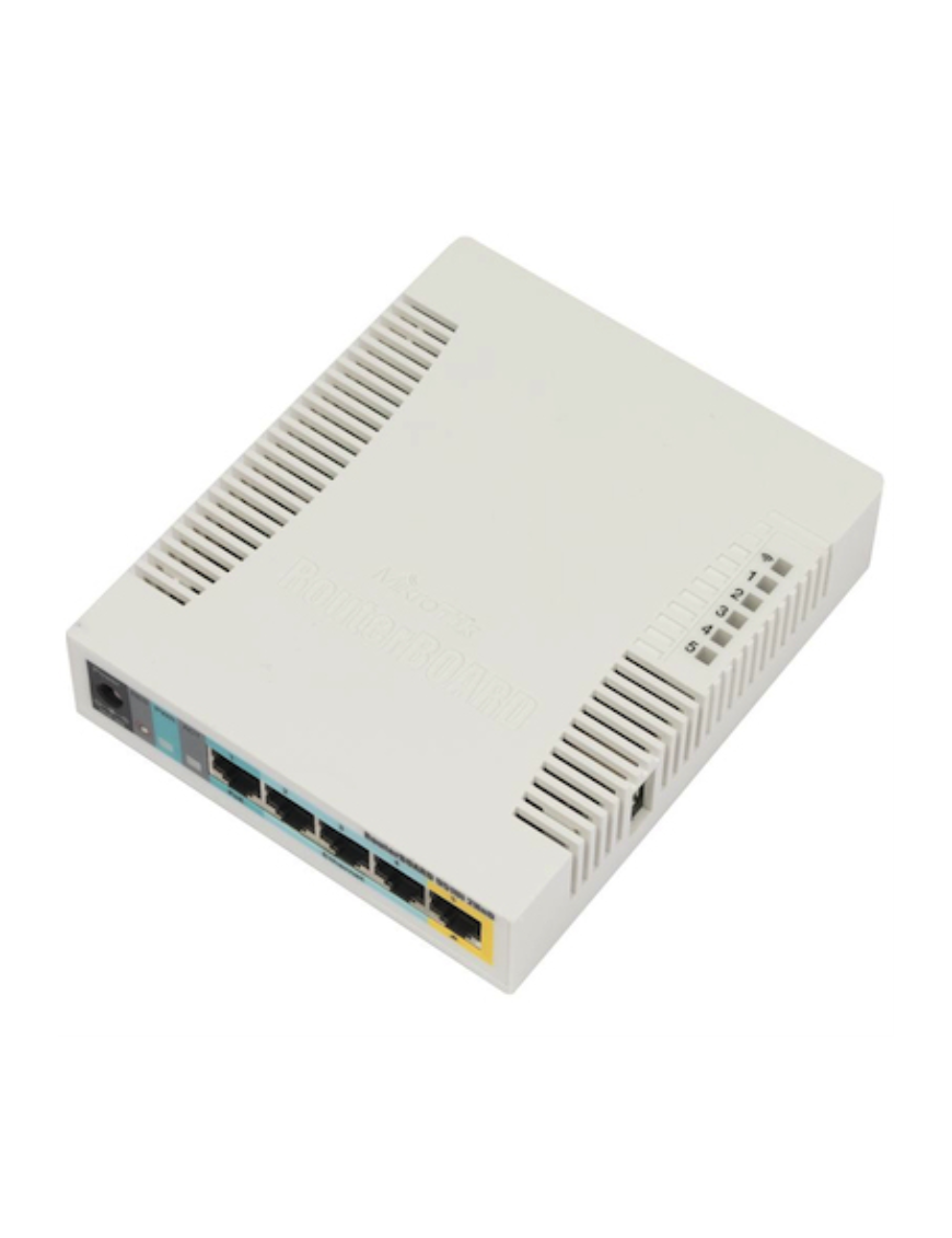 Mikrotik RB951Ui-2HnD Blanco Energía sobre Ethernet (PoE)