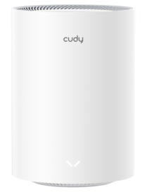 Cudy AX1800 Doble banda (2,4 GHz / 5 GHz) Wi-Fi 6 (802.11ax) Blanco 1 Interno