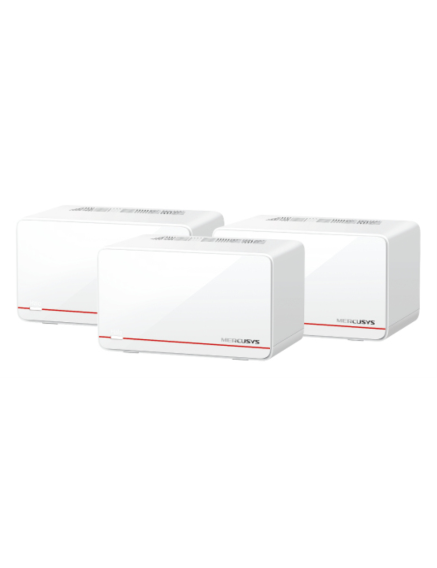 Mercusys HALO H37BE Doble banda (2,4 GHz / 5 GHz) Wi-Fi 7 (802.11be) Blanco 3 Interno