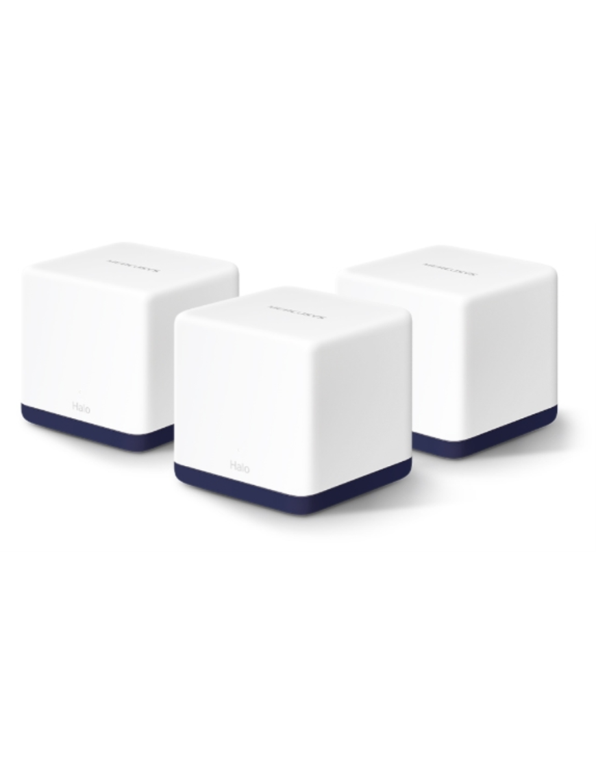 Mercusys Halo H50G (3-pack) Doble banda (2,4 GHz / 5 GHz) Wi-Fi 5 (802.11ac) Blanco Interno