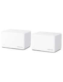 Mercusys Halo H80X (2-pack) Doble banda (2,4 GHz / 5 GHz) Wi-Fi 6 (802.11ax) Blanco 3 Interno