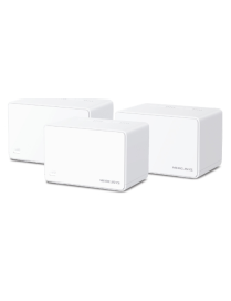 Mercusys Halo H80X (3-pack) Doble banda (2,4 GHz / 5 GHz) Wi-Fi 6 (802.11ax) Blanco Interno