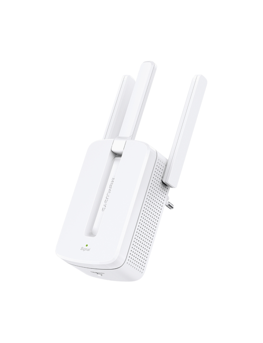 Mercusys MW300RE ampliador de red Repetidor de red Blanco