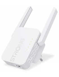 Strong 300S repetidor y transceptor Repetidor de red 300 Mbit/s Blanco