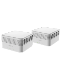 Strong MESHKITAX3000 sistema Wi-Fi Mesh (Wi-Fi en malla) Doble banda (2,4 GHz / 5 GHz) Wi-Fi 6 (802.11ax) Blanco 2 Interno