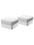 Strong MESHKITAX3000 sistema Wi-Fi Mesh (Wi-Fi en malla) Doble banda (2,4 GHz / 5 GHz) Wi-Fi 6 (802.11ax) Blanco 2 Interno