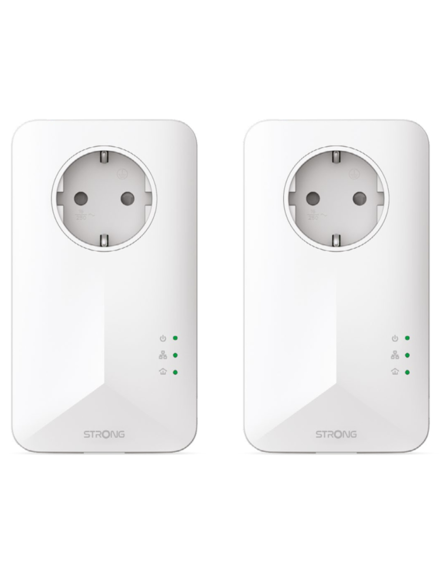 Strong PowerLine 1000 Kit 1000 Mbit/s Ethernet Blanco 2 pieza(s)