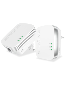 Strong Powerline 600 Duo Mini 600 Mbit/s Ethernet Blanco 2 pieza(s)
