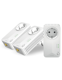 Strong Powerline 600 Triple Pack EU V2 600 Mbit/s Ethernet Blanco 3 pieza(s)