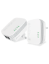 Strong POWERLWF600DUOMINI adaptador de red PowerLine 600 Mbit/s Ethernet Wifi Blanco 2 pieza(s)