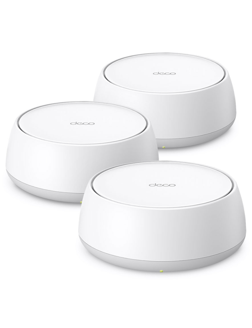 TP-Link DECO BE25(3-PACK) sistema Wi-Fi Mesh (Wi-Fi en malla) Doble banda (2,4 GHz / 5 GHz) Wi-Fi 7 (802.11be) Blanco 2 Interno