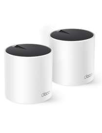 TP-Link DECO X55 (2-Pack) Doble banda (2,4 GHz / 5 GHz) Wi-Fi 6 (802.11ax) Blanco 3 Interno
