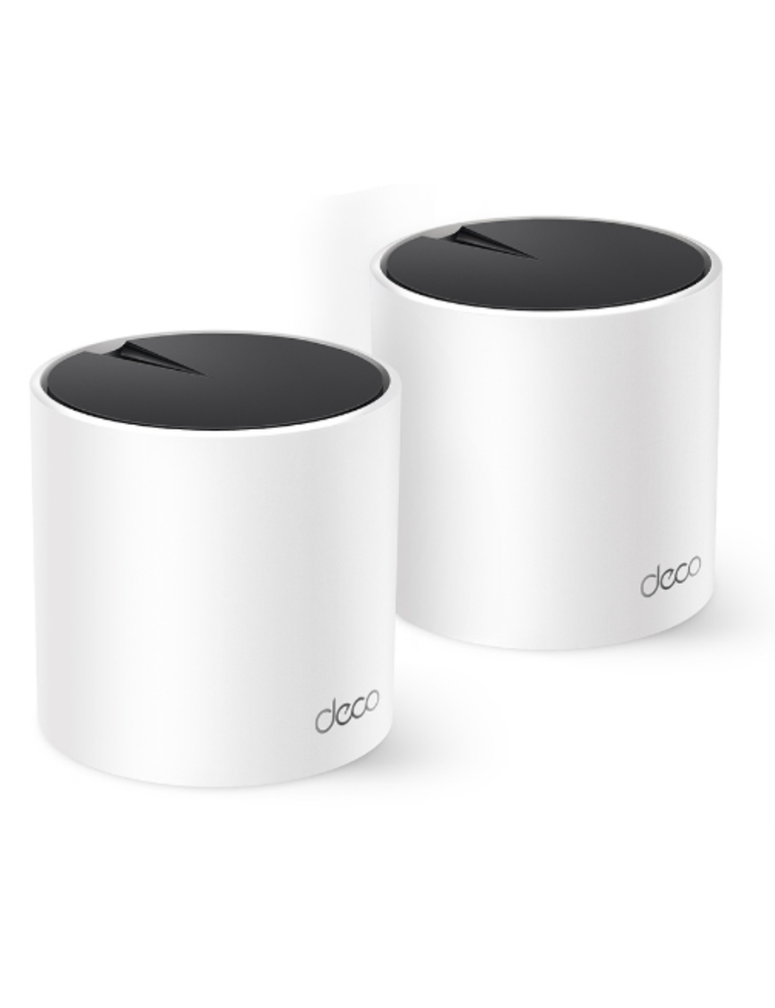 TP-Link DECO X55 (2-Pack) Doble banda (2,4 GHz / 5 GHz) Wi-Fi 6 (802.11ax) Blanco 3 Interno