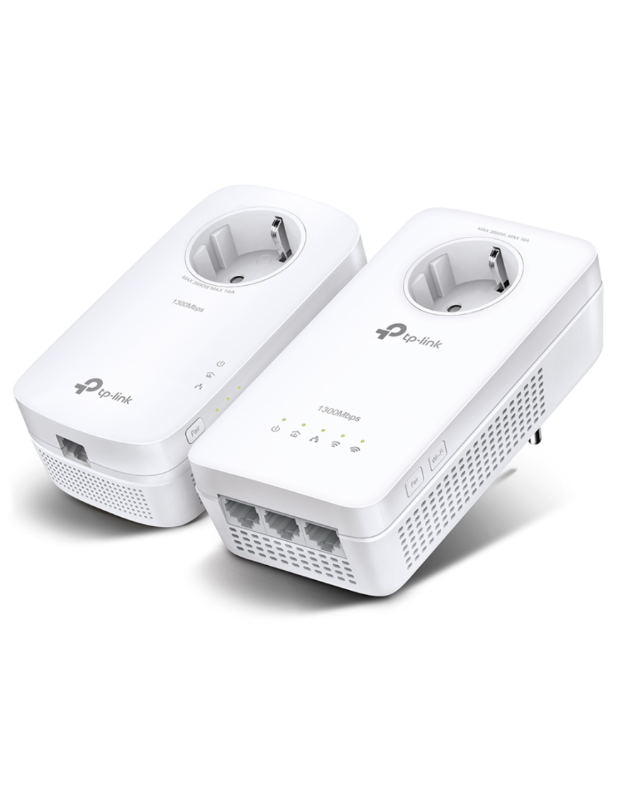TP-Link TL-WPA8631P KIT adaptador de red PowerLine 300 Mbit/s Ethernet Wifi Blanco 2 pieza(s)