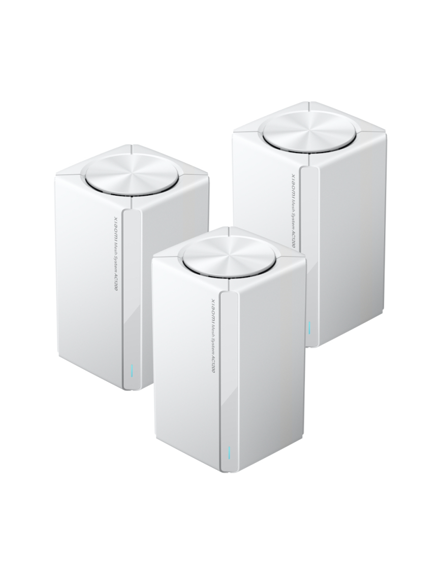Xiaomi AC1200 3 Pack Doble banda (2,4 GHz / 5 GHz) Wi-Fi 5 (802.11ac) Blanco 2 Interno