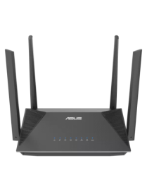 ASUS RT-AX52 AX1800 AiMesh router inalámbrico Gigabit Ethernet Doble banda (2,4 GHz / 5 GHz) Negro