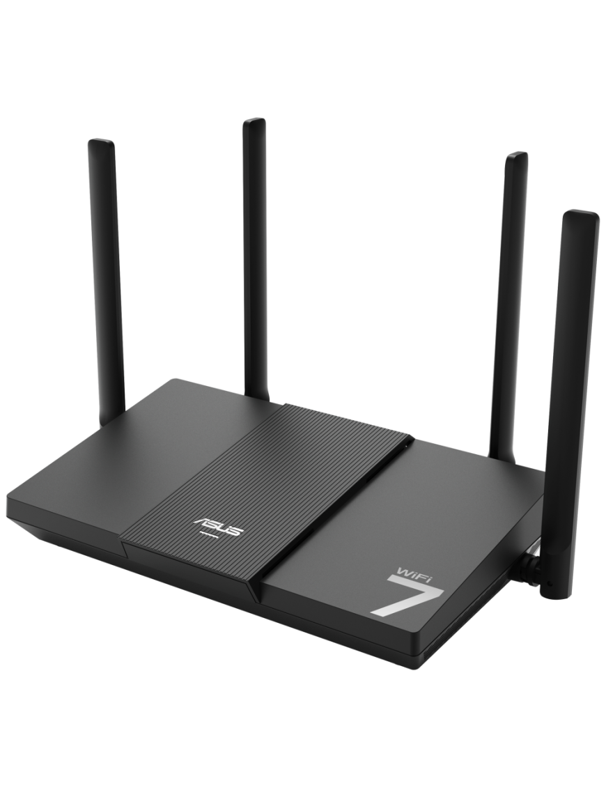 ASUS RT-BE50 BE3600 router inalámbrico 2.5 Gigabit Ethernet Doble banda (2,4 GHz / 5 GHz) Negro