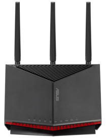 ASUS RT-BE86U router inalámbrico 10 Gigabit Ethernet Doble banda (2,4 GHz / 5 GHz) Negro