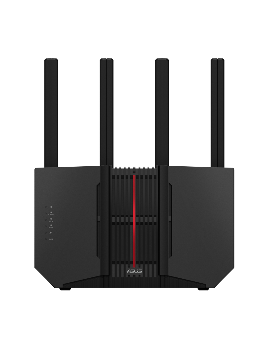 ASUS RT-BE92U router inalámbrico 10 Gigabit Ethernet Tribanda (2.4 GHz / 5 GHz / 6 GHz) Negro