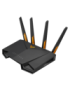 ASUS TUF Gaming AX3000 V2 router inalámbrico Gigabit Ethernet Doble banda (2,4 GHz / 5 GHz) Negro, Naranja