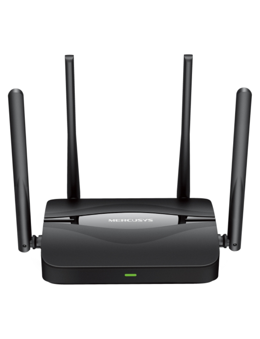 Mercusys MR25BE router inalámbrico Gigabit Ethernet Doble banda (2,4 GHz / 5 GHz) Negro