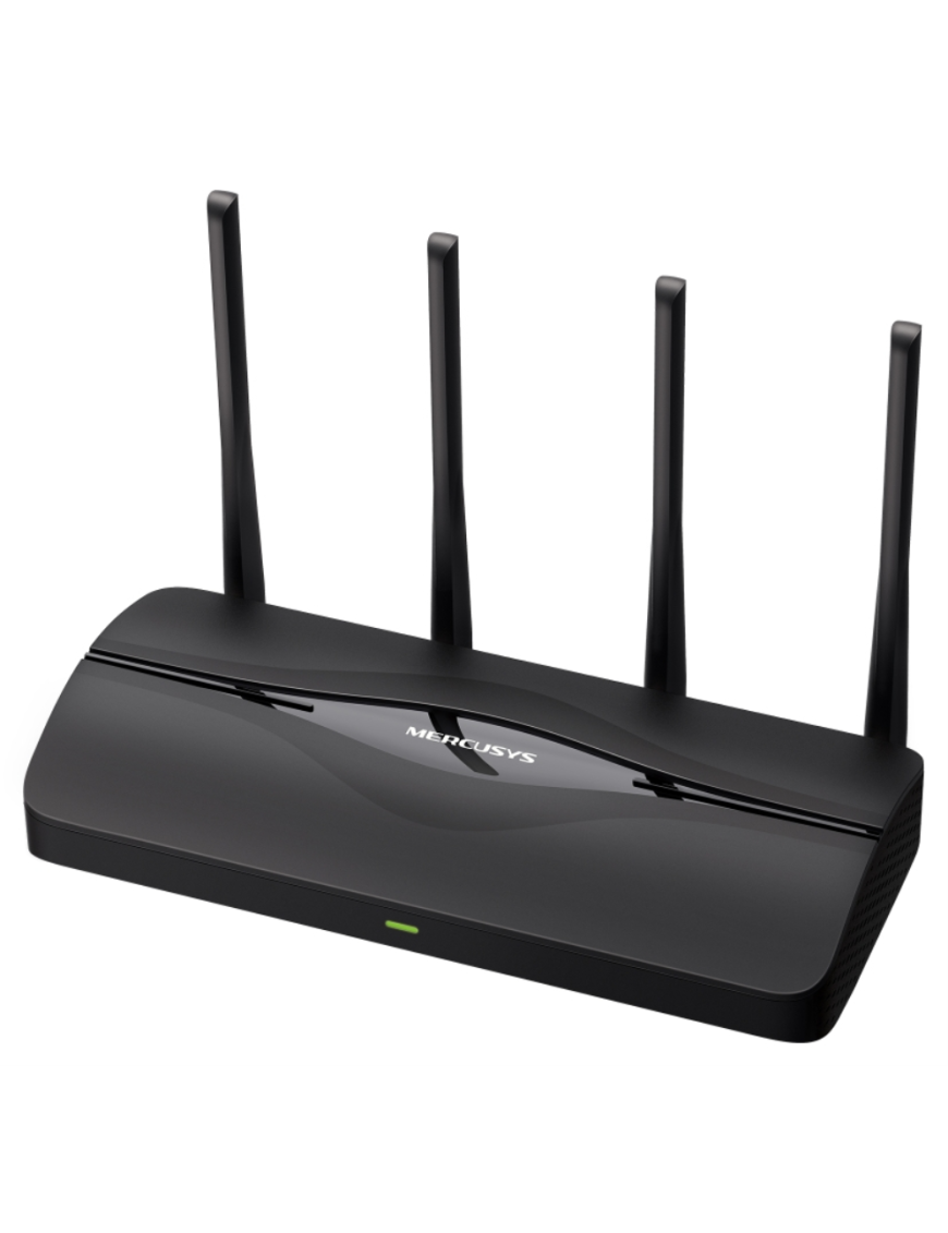 Mercusys MR27BE router inalámbrico 2.5 Gigabit Ethernet Doble banda (2,4 GHz / 5 GHz) Negro