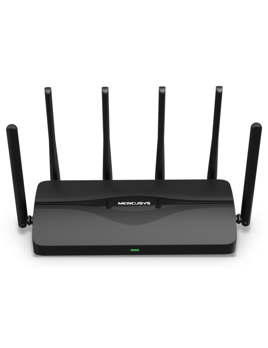 Mercusys MR47BE router inalámbrico 2.5 Gigabit Ethernet Tribanda (2.4 GHz / 5 GHz / 6 GHz) Negro