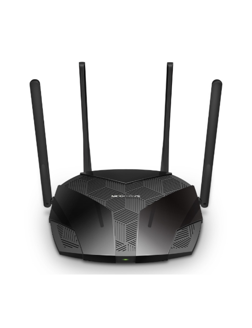Mercusys MR80X router inalámbrico Gigabit Ethernet Doble banda (2,4 GHz / 5 GHz) Negro