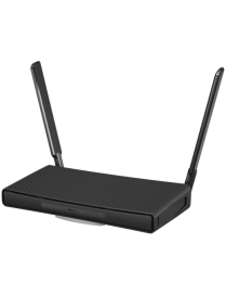 Mikrotik hAP ax³ router inalámbrico Gigabit Ethernet Doble banda (2,4 GHz / 5 GHz) Negro