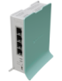 Mikrotik hAP router inalámbrico Gigabit Ethernet Banda única (2,4 GHz) Verde, Blanco
