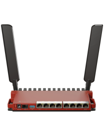 Mikrotik L009UiGS-2HaxD-IN router inalámbrico Gigabit Ethernet Banda única (2,4 GHz) Rojo