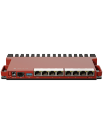 Mikrotik L009UiGS-RM router 2.5 Gigabit Ethernet, Gigabit Ethernet Rojo
