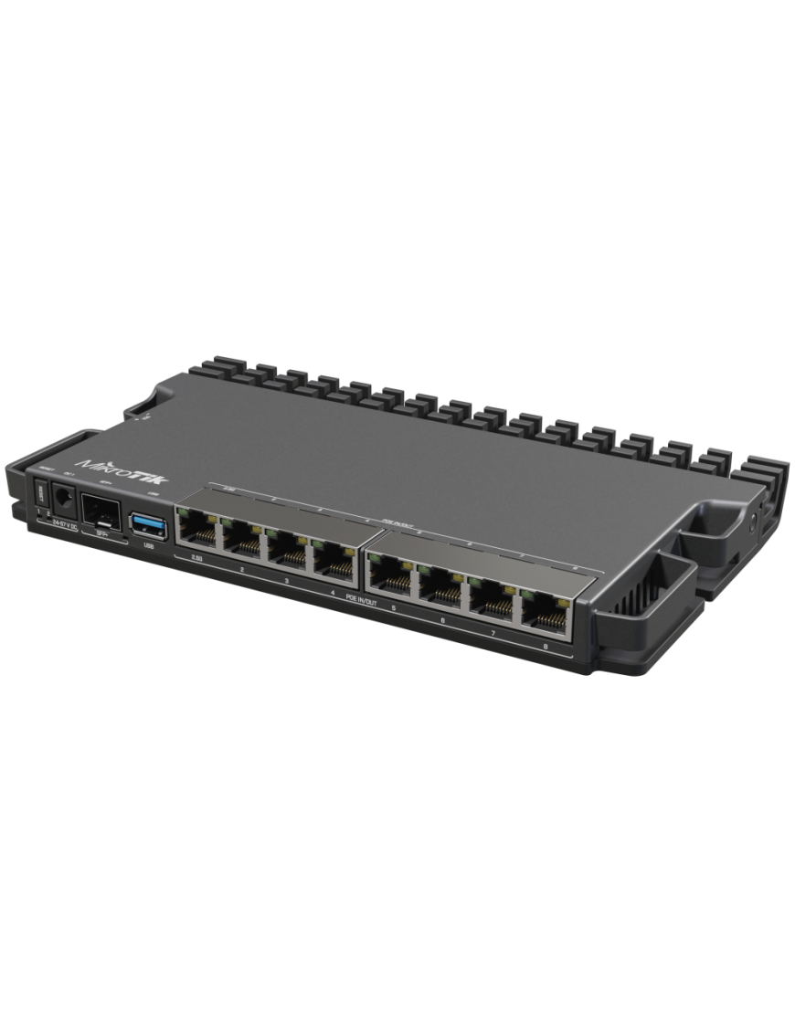 Mikrotik RB5009UG+S+IN router 2.5 Gigabit Ethernet Negro