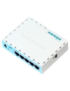 Mikrotik RB750GR3 router Gigabit Ethernet Turquesa, Blanco