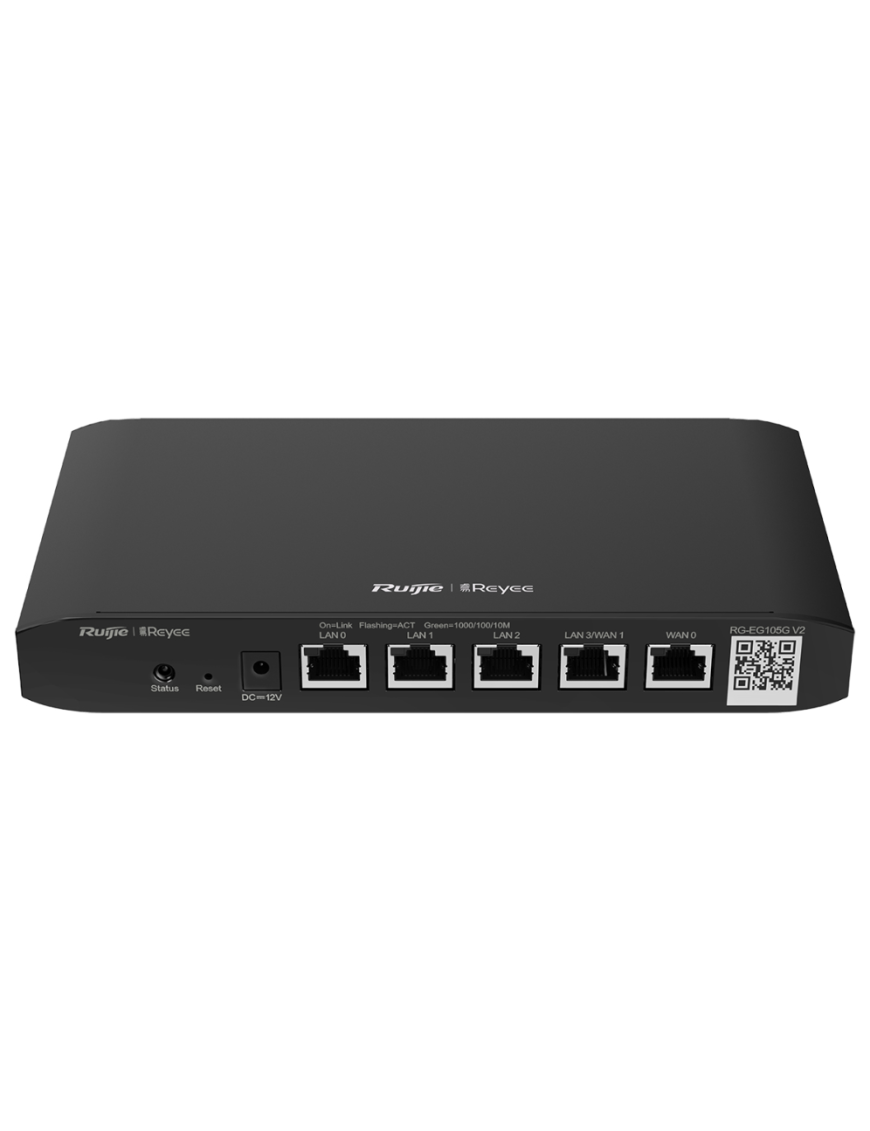 Ruijie Networks RG-EG105G-V2 router Gigabit Ethernet Negro